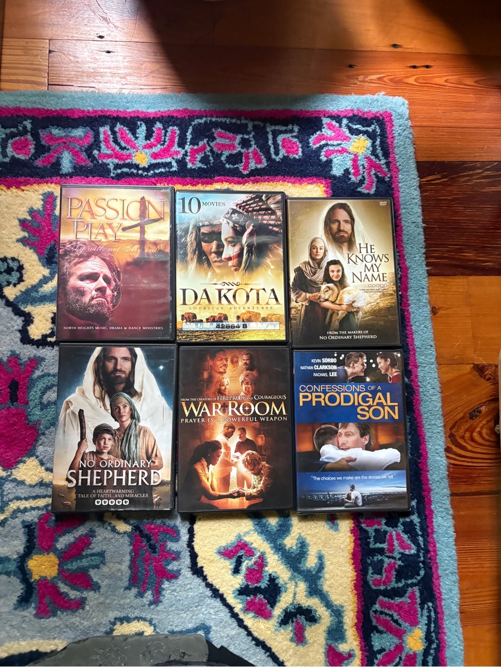 Christian Faith DVD Collection Assorted Titles War Room Prodigal Son bundle lot